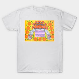 ukrainian dough looks into every house 1977 - Maria Primachenko T-Shirt